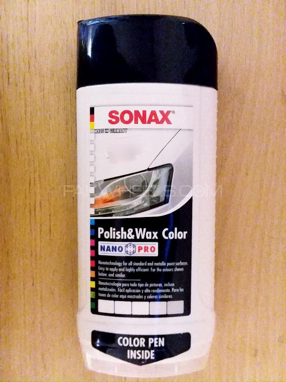 Sonax Polish & Wax Colour Nano Pro (white)  Image-1