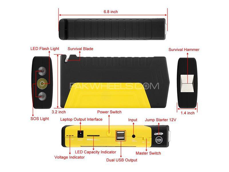 High Power Jump Starter Power Bank Station High Power Jump Starter Power Bank Station Image-2