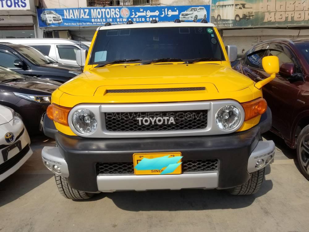Toyota Fj Cruiser Automatic 2012 For Sale In Karachi Pakwheels