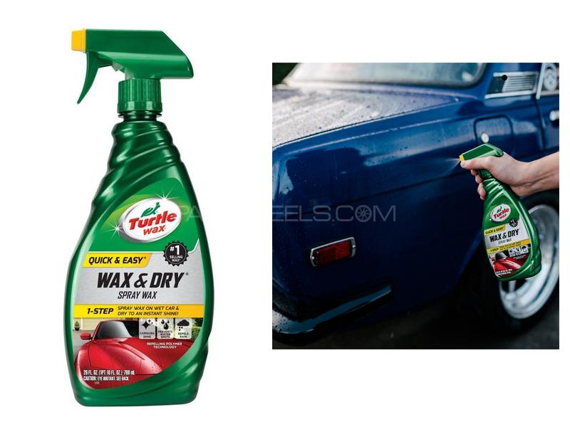 Turtle Wax And Dry Spray Wax 769ml for sale in Lahore Image-1
