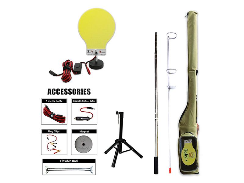 Travelling Camping Light Toby Sanara 3000 Watt - Small Image-1
