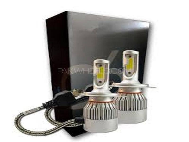 C6 LED For Headlight - H4 for sale in Karachi Image-1