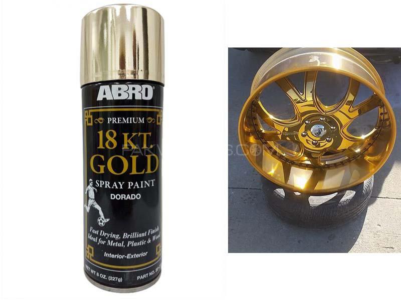 Abro Premiun 18kt Gold Spray Paint In Stan Pakwheels - What Is The Best Gold Paint