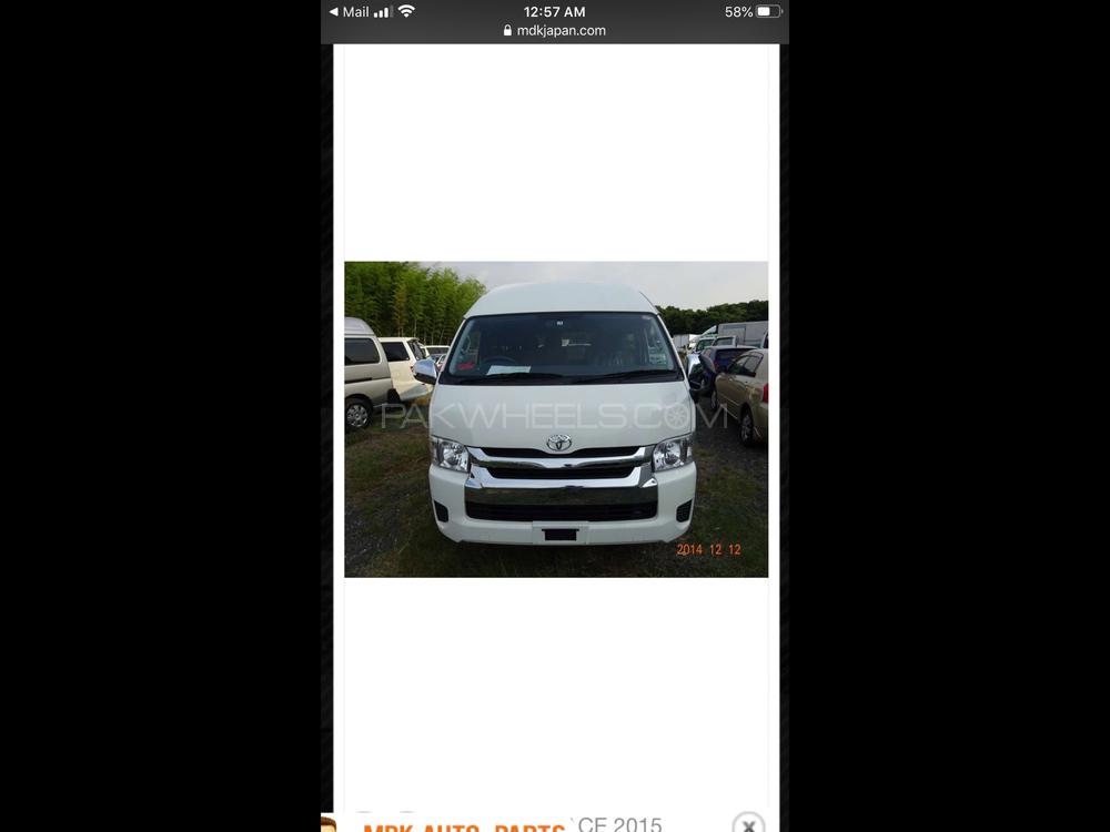 Toyota Hiace 2015 for Sale in Karachi Image-1