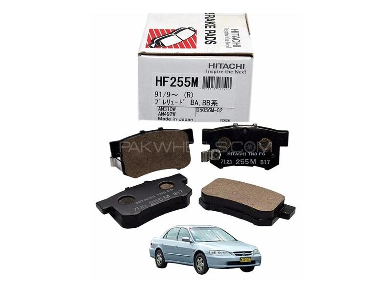 Hitachi Rear Brake Pad For Honda Accord CF 1996-2003 - HF255M Image-1