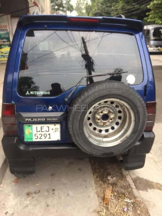 Mitsubishi Pajero Mini 1996 for Sale in Lahore Mitsubishi Pajero Mini 1996 for Sale in Lahore Image-4