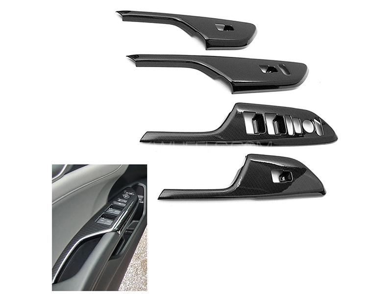 Honda Civic 2016-2020 Door Panel - Carbon Image-1