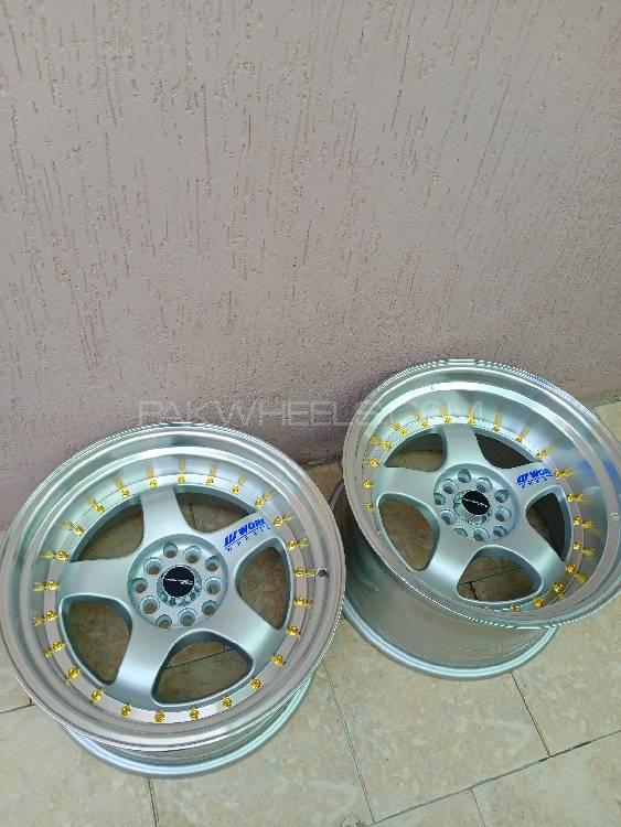 Brand New Work Meister 17 " Alloy Wheels Rims 5 Nut staggere Brand New Work Meister 17 " Alloy Wheels Rims 5 Nut staggere Image-4