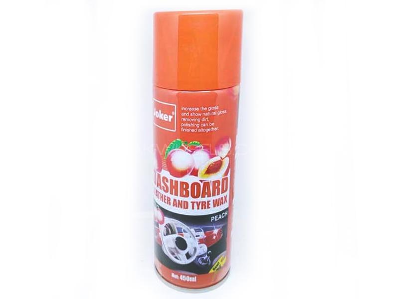 Joker Dashboard Leather And Tire Wax Spray Peach Image-1