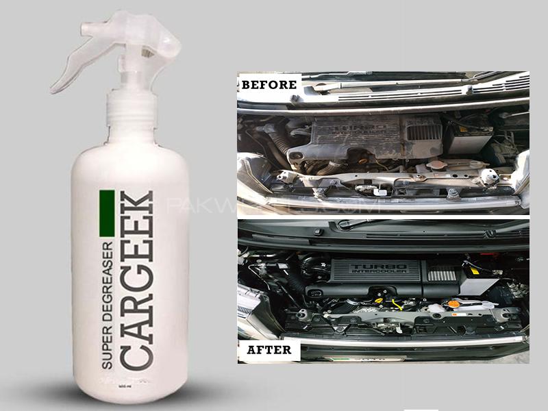 Car Geek Super Car Engine Cleaner & Degreaser 500ml for sale in Lahore Image-1