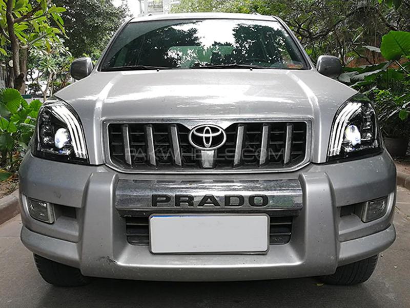 Toyota Prado Fj120 Front Full Led Headlights With Drl Toyota Prado Fj120 Front Full Led Headlights With Drl Image-3