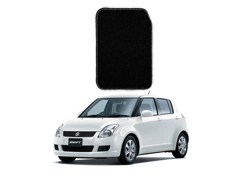 Suzuki Swift 2010-2020 Marflex Floor Mats Premium Black Image-1
