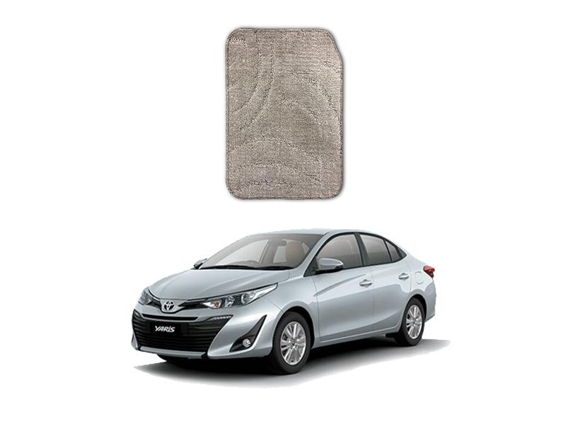 Toyota Yaris Marflex Floor Mats Premium Beige Image-1