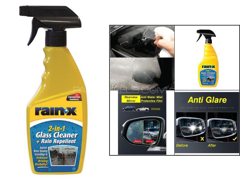 Rain X 2 In 1 Glass Cleaner and Rain Repellent Image-1