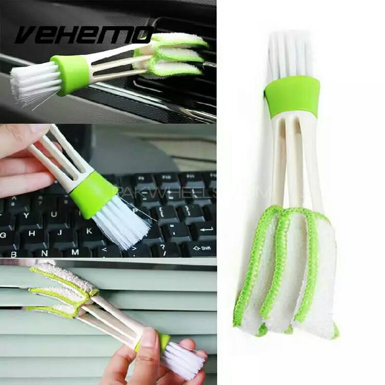 Multi-Function Car Dashboard Vent Cleaning Brush Keyboard Ai Image-1