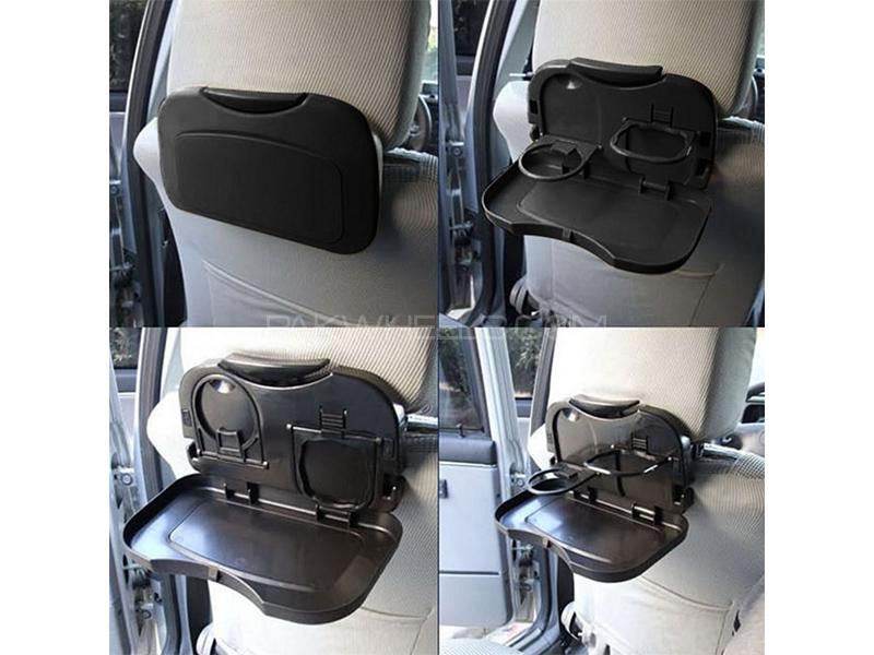 Universal Travelling Back Seat Dinning Tray - Black Universal Travelling Back Seat Dinning Tray - Black Image-2