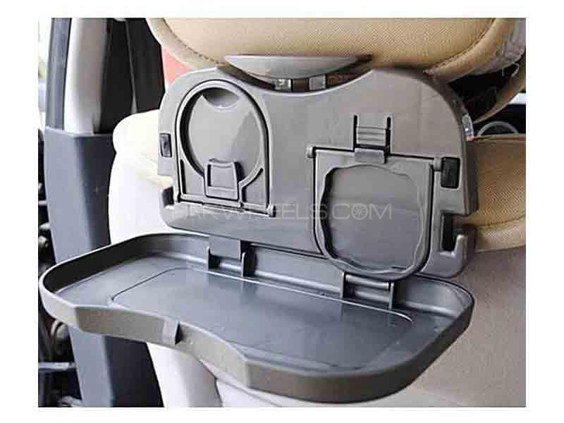 Universal Back Seat Dinning Tray - Grey Image-1