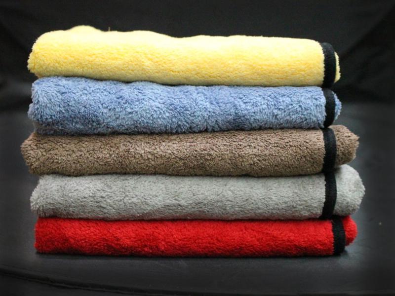 Maxima Microfiber Cloth Towel 600Gsm Pack Of 5 Image-1