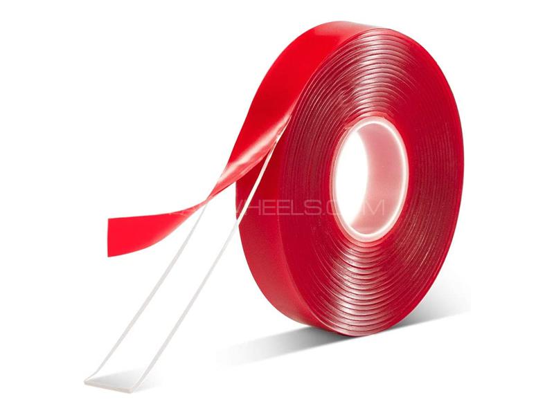 Transparent Heavy Duty Double Sided Silicone Tape Roll  for sale in لاہور Image-1