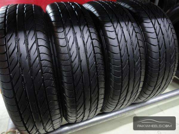 4 Dunlop Tyres for Sale 155/65R13  wonderful condition Image-1
