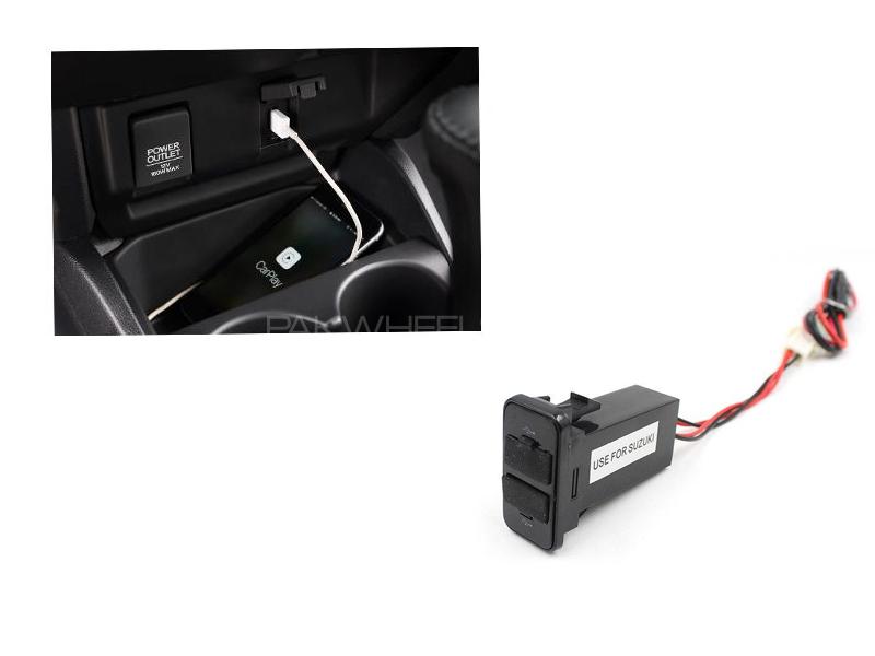 Suzuki Dash Dual USB Charging Ports Image-1