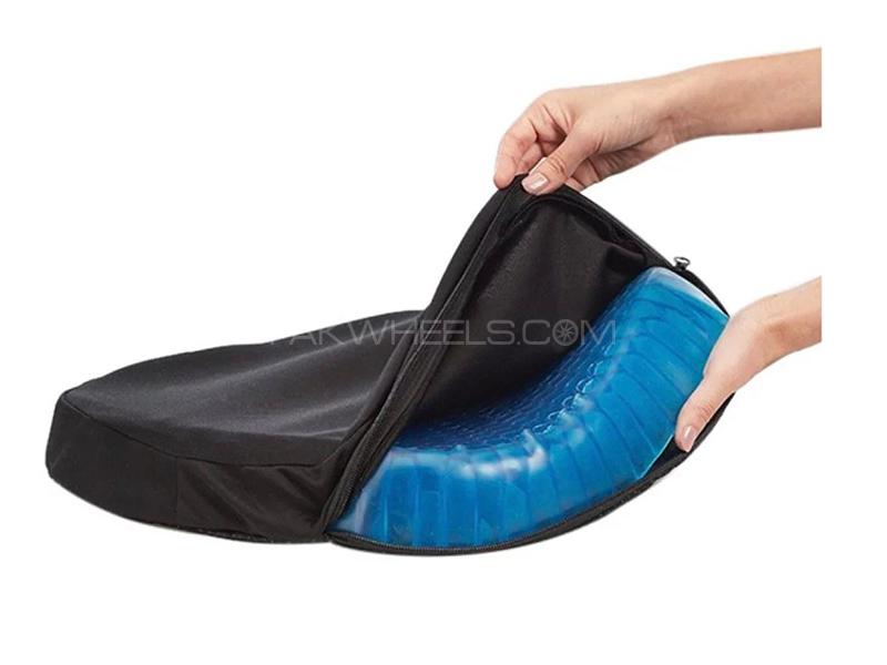 Buy Universal Gel Seat Cushion - Blue, Non-Slip, Double Sided Gel in  Pakistan