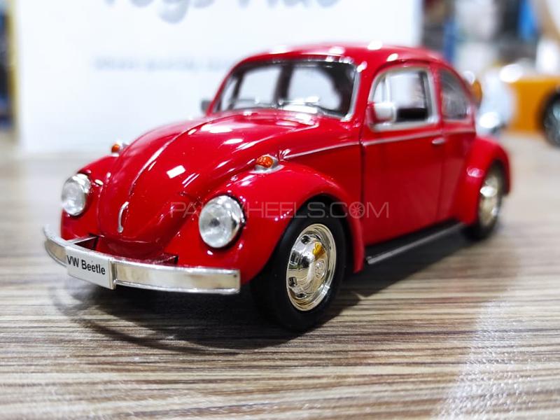 VW Beetle 1967 Die Cast Detailed Model Red for sale in Lahore Image-1
