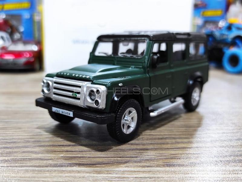 Land Rover Defender Die Cast Detailed Model Green for sale in Lahore Image-1