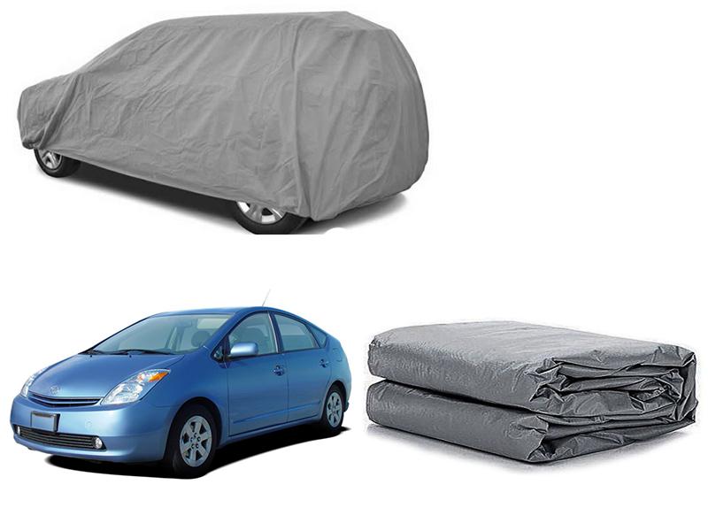 Toyota Prius 2003-2009 PVC Cotton Fabric Top Cover - Grey  Image-1