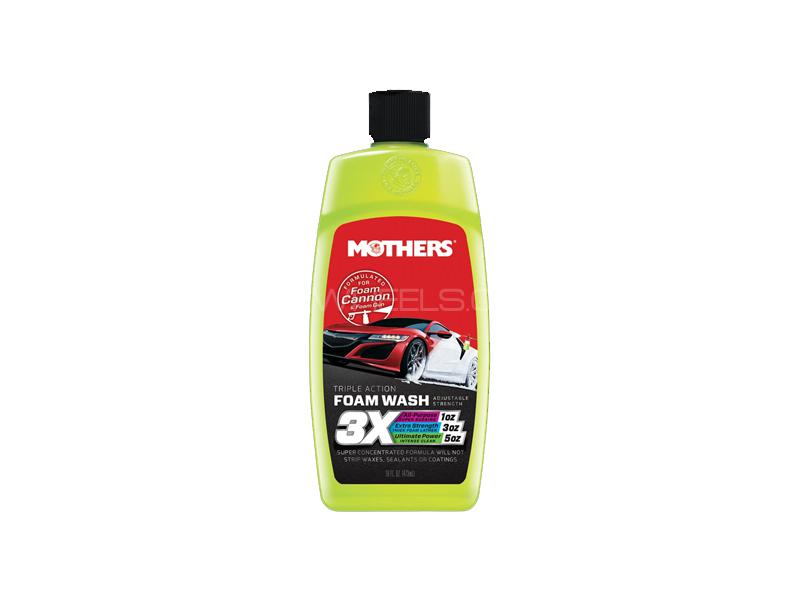 Mothers Triple Action Foaming Wash Shampoo 16oz