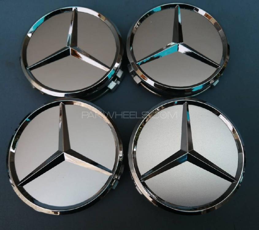 Mercedes Benz Alloy Wheel Logo Caps W204 w212 W211 W203 W202 Image-1