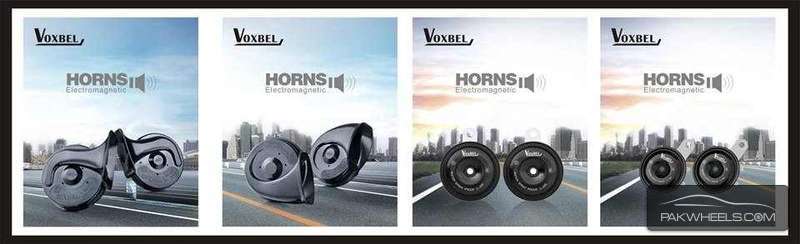 Voxbell high pressure sound waterproof horns. Image-1