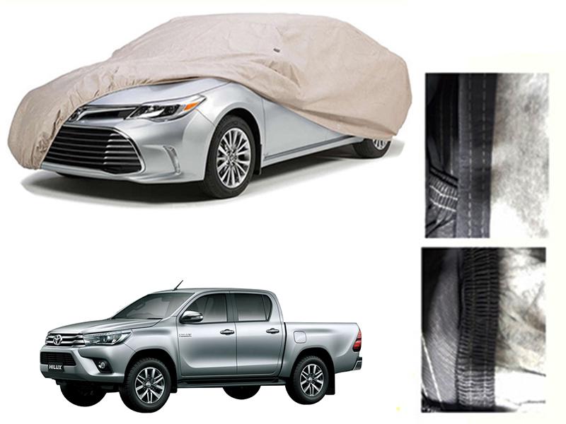 Toyota Revo 2016-2021 PVC Cotton Car Top Cover  Image-1