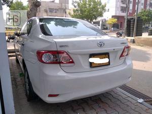 Toyota Corolla XLI 2014
white in colour 
front and back camera with Android TV.
TCM maintained.