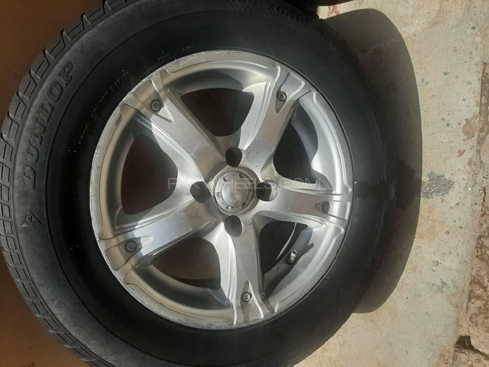 14 inches 100 pcd tyres and rims for sale Image-1