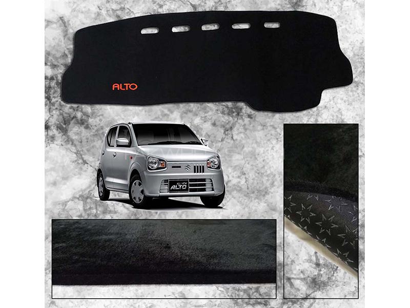 Suzuki Alto 2019-2021 Non Slip Velvet Dashboard Cover Image-1