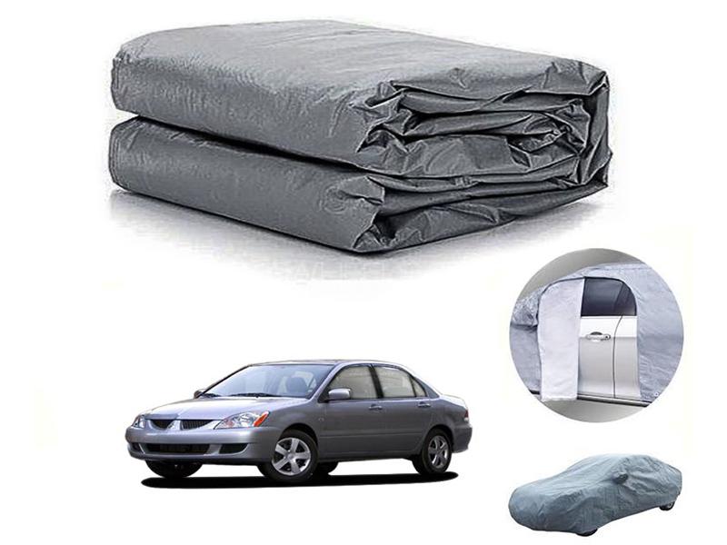 Mitsubishi Lancer 2005 PVC Cotton Fabric Top Cover - Grey for sale in کراچی Image-1