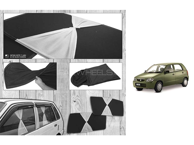 Suzuki Alto VXR 2000-2012 Fancy Design Foldable Sun Shades  Image-1