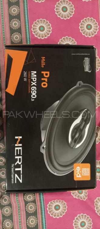 Hertz Mille Pro MPX 690.3 6x9 Highest series Coaxial speakers Image-1