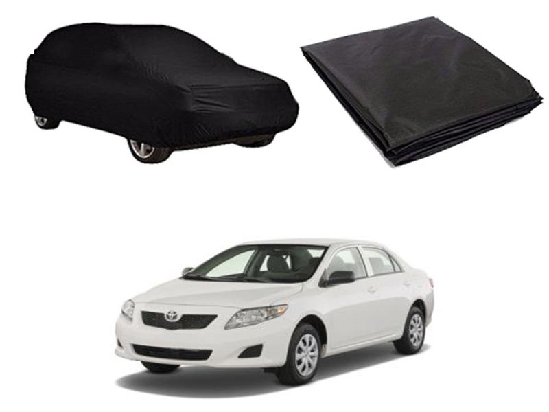 Toyota Corolla 2009-2014 PVC Water Proof Top Cover - Black  Image-1