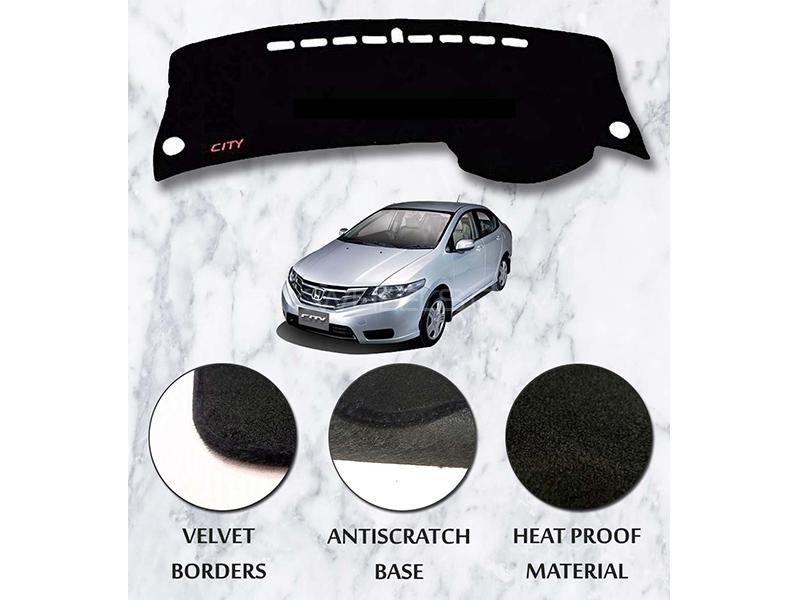 Honda City 2009-2021 Dashboard Cover Mat - Heat Proof Material  Image-1