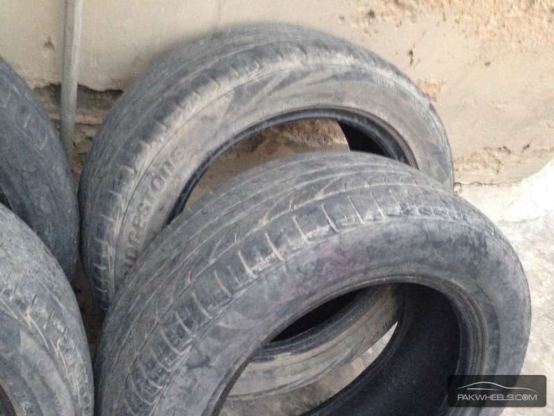 Low profile tyre Bridgestone 15 size .  Image-1