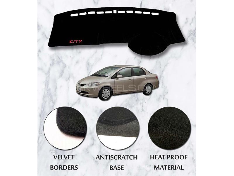 Honda City 2003-2008 Dashboard Cover Mat - Heat Proof Material  Image-1