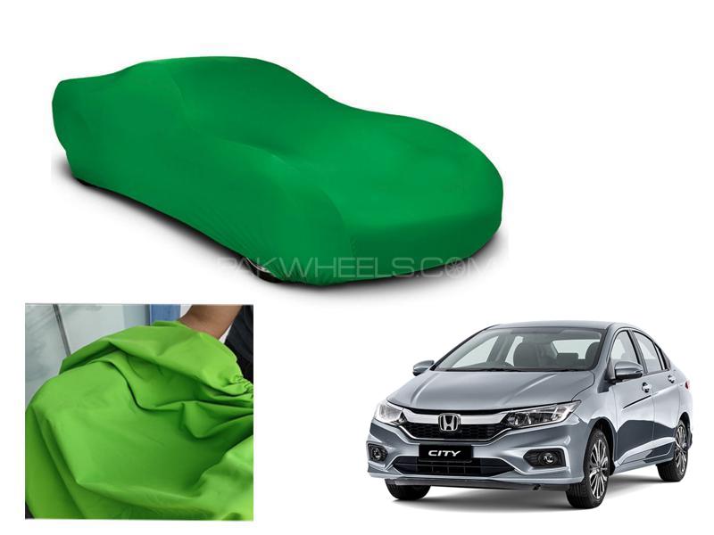 Honda City 2021 Microfiber Coated Anti Scratch And Anti Swirls Water Resistant Top Cover Image-1
