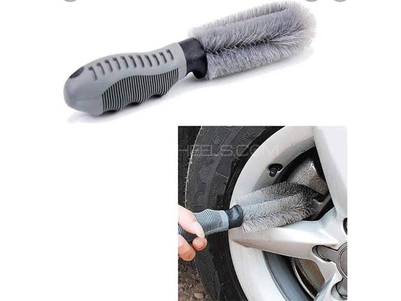 Car Rim Cleaner Brush Image-1