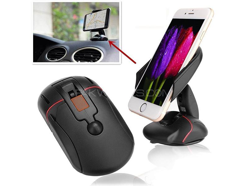Multifunction Car Mobile Holder - Mouse Style  Image-1