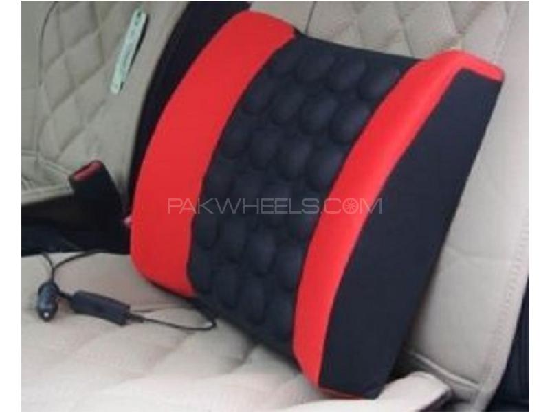 Universal Car Seat Massager - Red And Black  Universal Car Seat Massager - Red And Black  Image-2