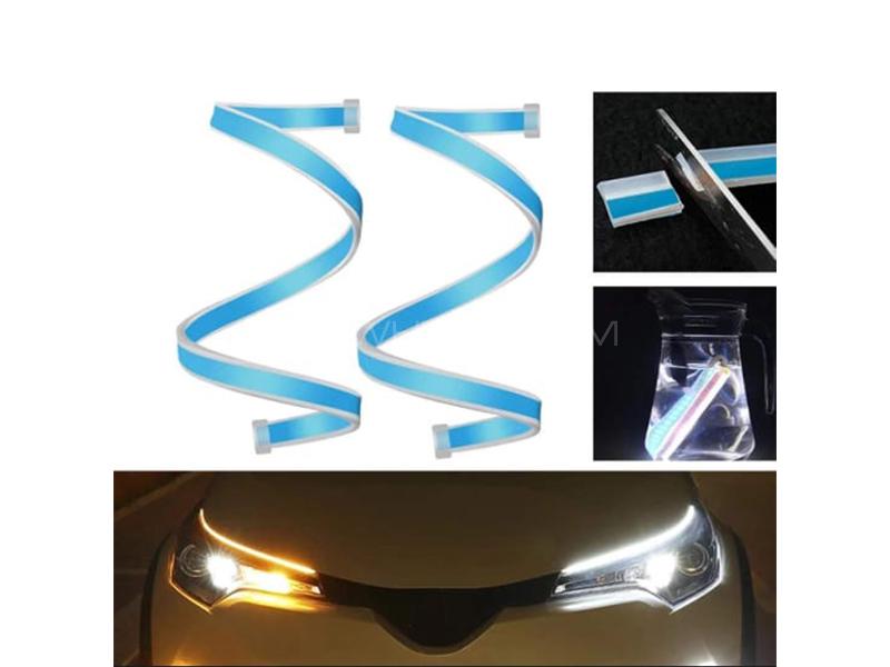 Universal LED Strip Light For Car Headlight Image-1