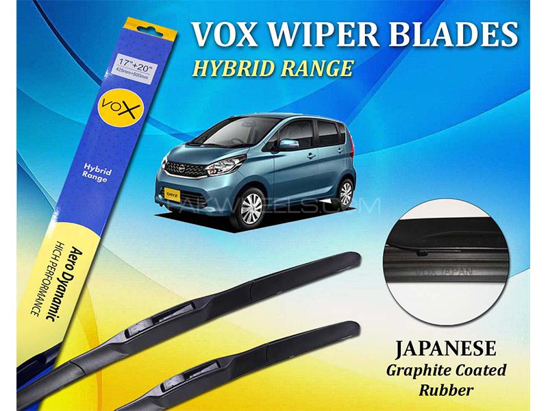Nissan Dayz 2013-2021 VOX Japanese Rubber Hybrid Wiper Blades Image-1