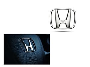 Honda Steering Wheel Emblem | Steering Monogram | Chrome Logo | Honda ...